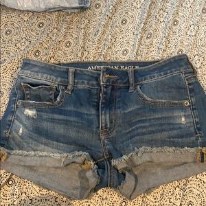 American Eagle super stretch shortie shorts